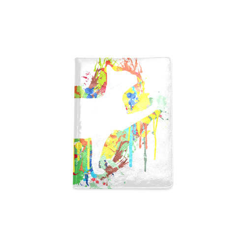 Lovely Cat Colorful Painting Splash Custom NoteBook B5