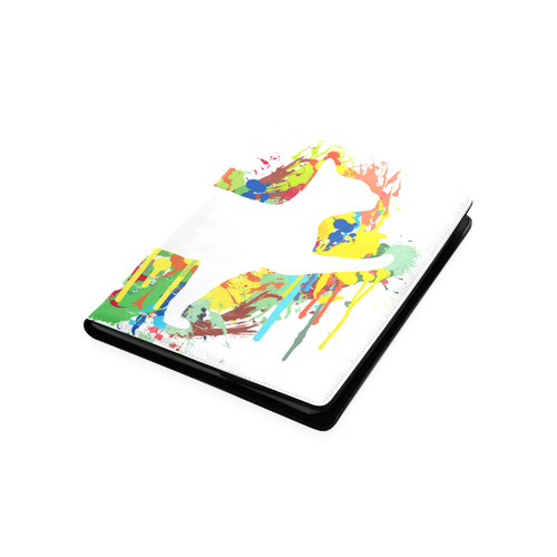 Lovely Cat Colorful Painting Splash Custom NoteBook B5