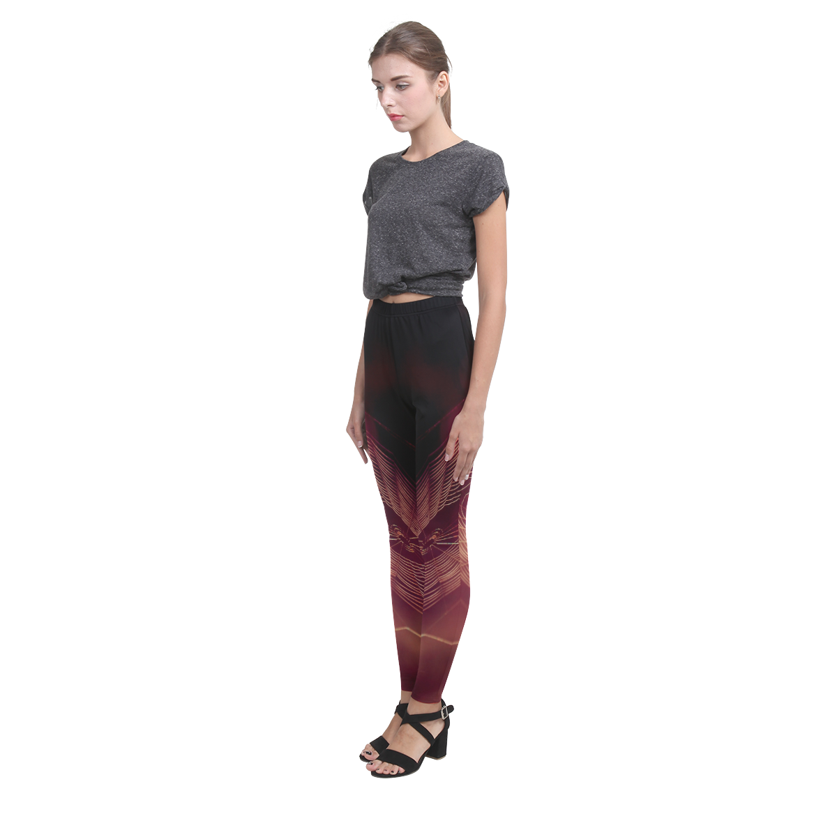 Cobweb Cassandra Women's Leggings (Model L01)