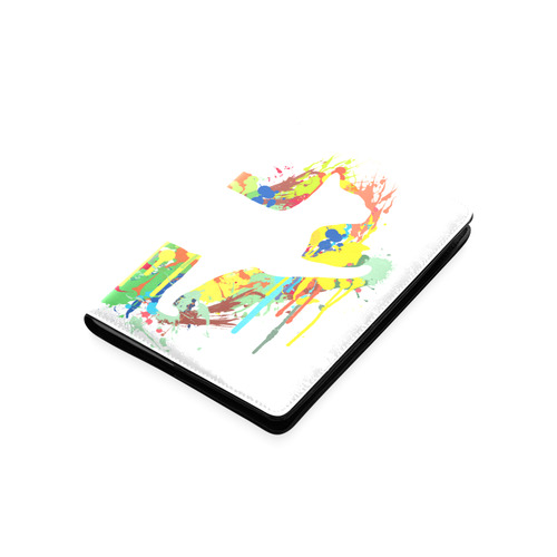 Lovely Cat Colorful Painting Splash Custom NoteBook A5