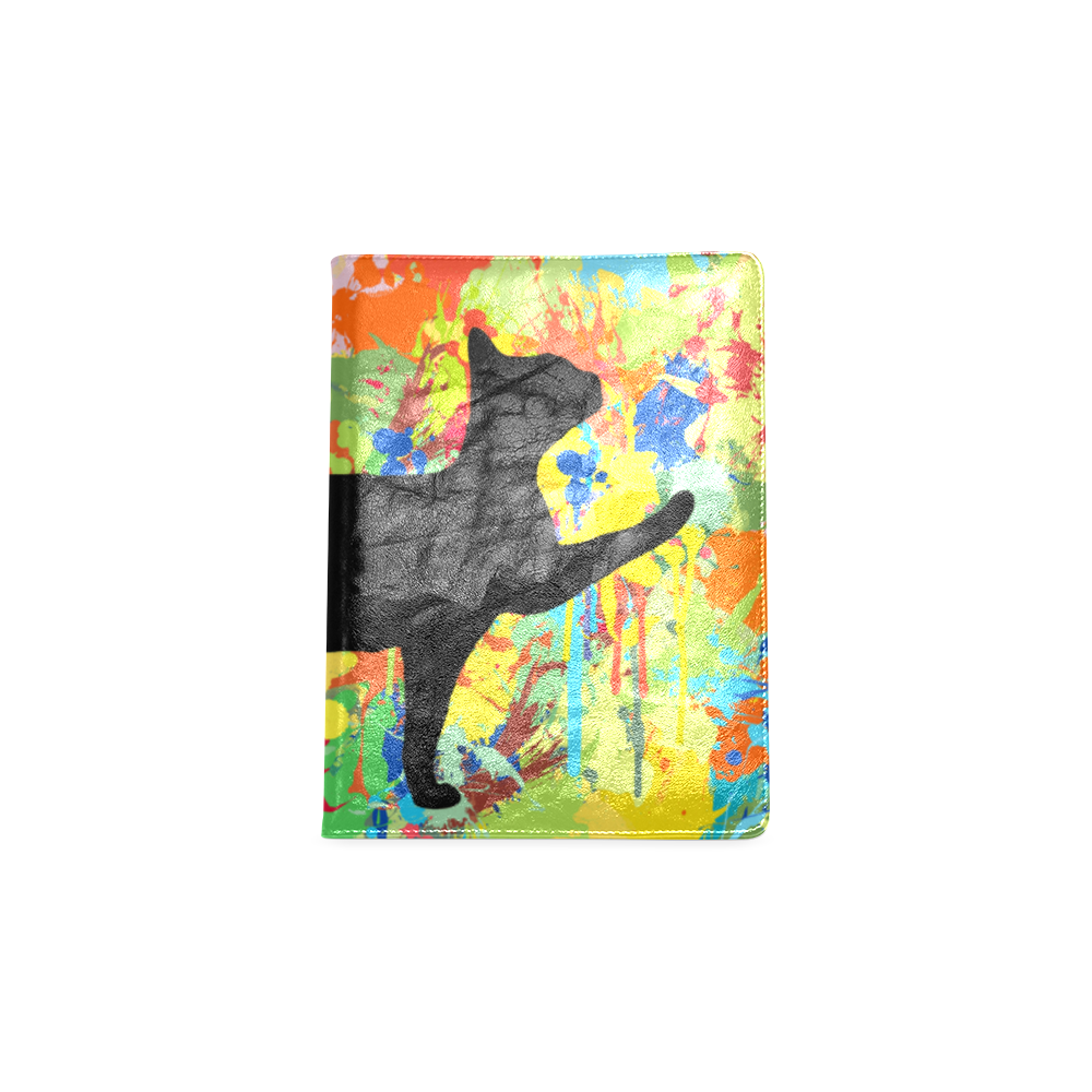 Lovely Cat Colorful Splash Complet Custom NoteBook B5