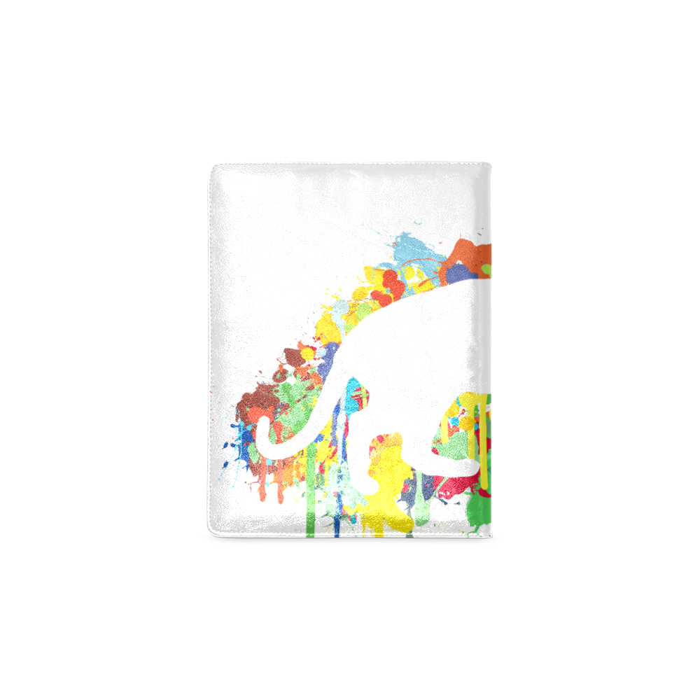 Lovely Cat Colorful Painting Splash Custom NoteBook B5