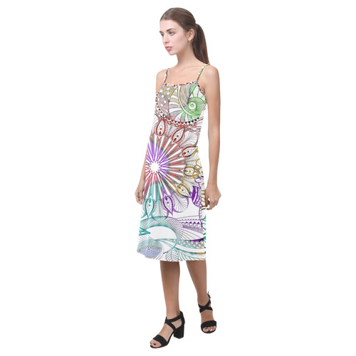 Zentangle Mix 1116B Alcestis Slip Dress (Model D05)