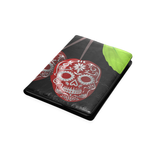 Cherry Sugar Skull Custom NoteBook B5