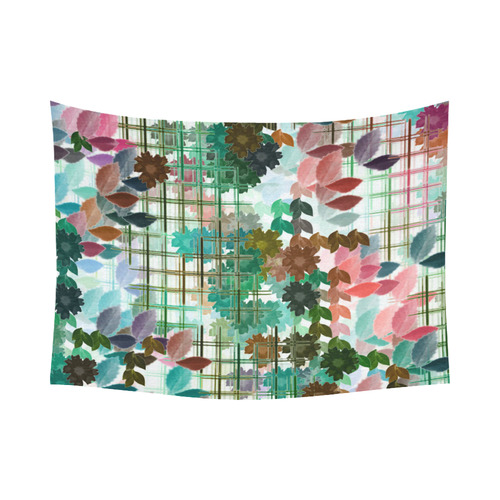 My Secret Garden #1 Day - Jera Nour Cotton Linen Wall Tapestry 80"x 60"