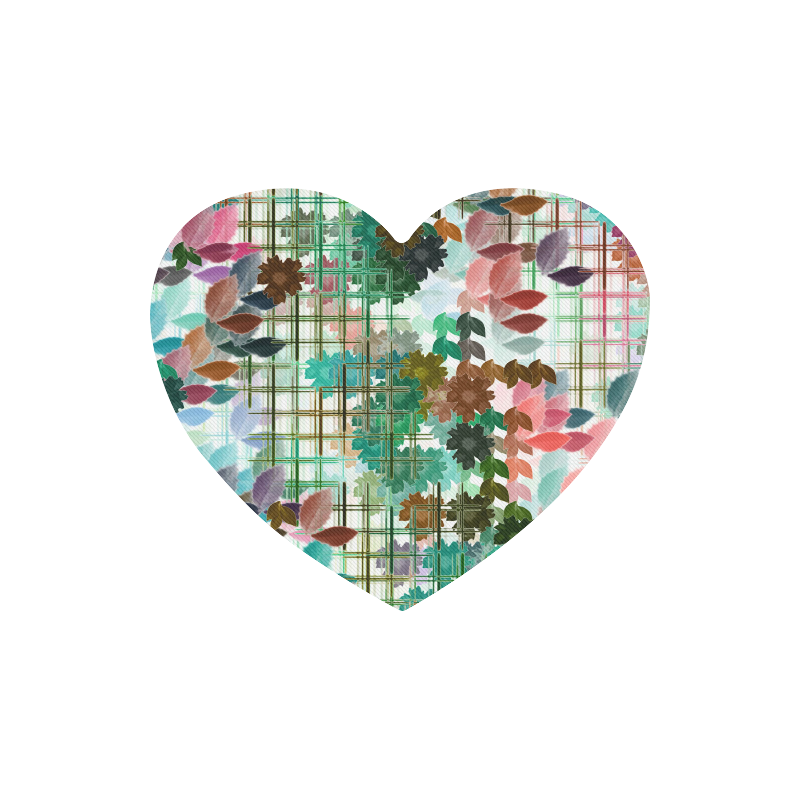 My Secret Garden #1 Day - Jera Nour Heart-shaped Mousepad