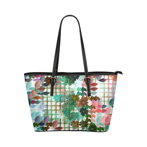My Secret Garden #1 Day - Jera Nour Leather Tote Bag/Small (Model 1651)