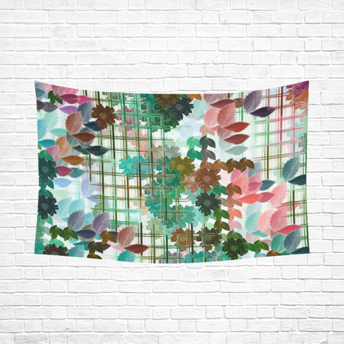 My Secret Garden #1 Day - Jera Nour Cotton Linen Wall Tapestry 90"x 60"