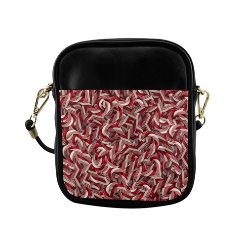 Candy Cane Sling Bag (Model 1627)