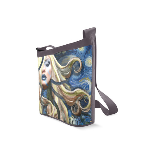 Starry Night Crossbody Bags (Model 1613)