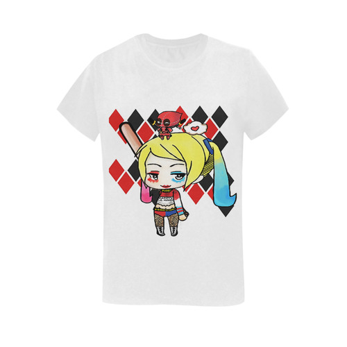 HARLEYQ3 Women's T-Shirt in USA Size (Two Sides Printing)