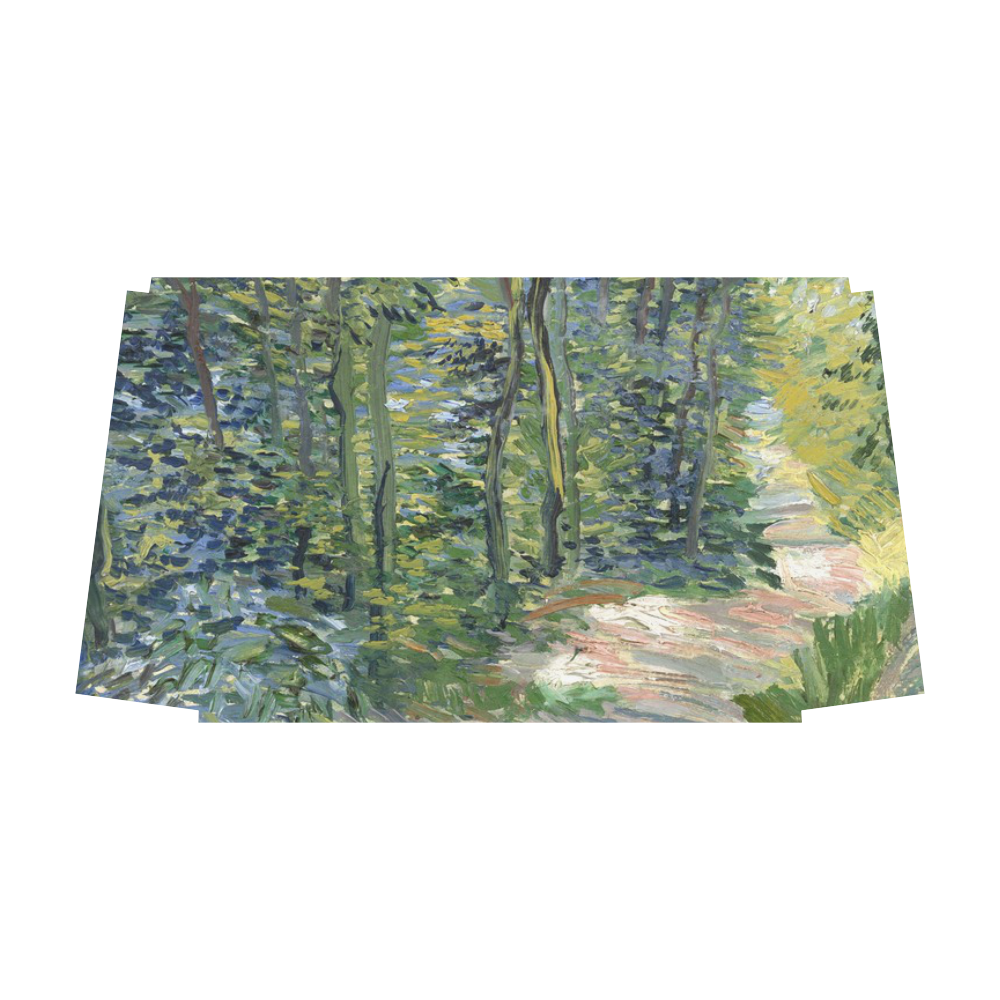 Vincent van Gogh Path in Woods Classic Travel Bag (Model 1643) Remake