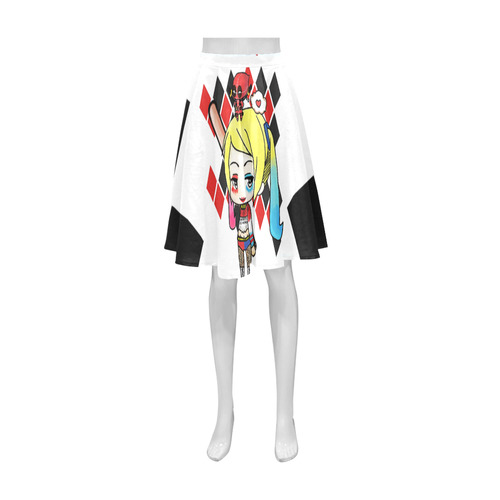 harley quinn Athena Women's Short Skirt (Model D15)