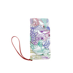 Zentangle Mix 1116A Women's Clutch Wallet (Model 1637)