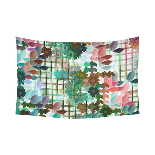 My Secret Garden #1 Day - Jera Nour Cotton Linen Wall Tapestry 90"x 60"