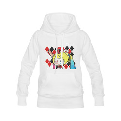 Harley Quinn and deadpool Men's Classic Hoodie (Remake) (Model H10)