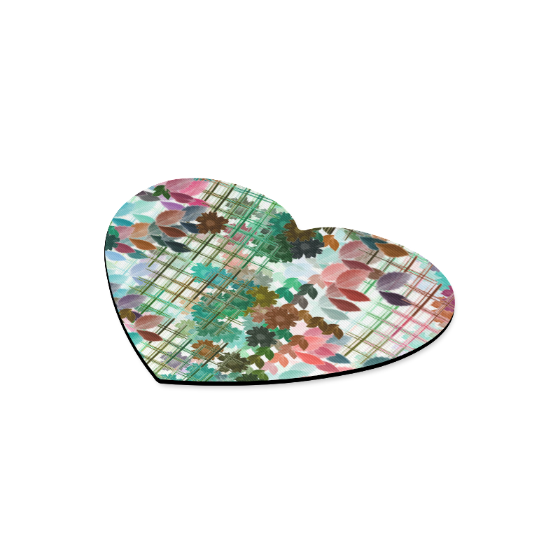 My Secret Garden #1 Day - Jera Nour Heart-shaped Mousepad