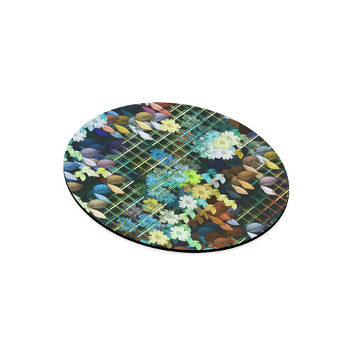 My Secret Garden #1 Night - Jera Nour Round Mousepad