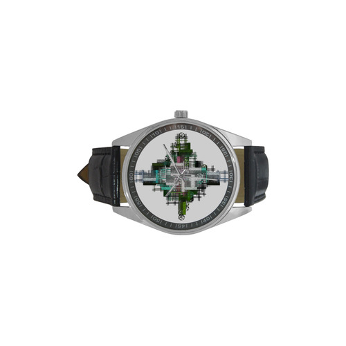 T-Technical - Jera Nour Men's Casual Leather Strap Watch(Model 211)
