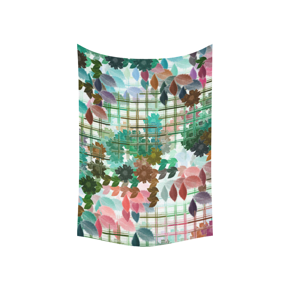 My Secret Garden #1 Day - Jera Nour Cotton Linen Wall Tapestry 60"x 40"