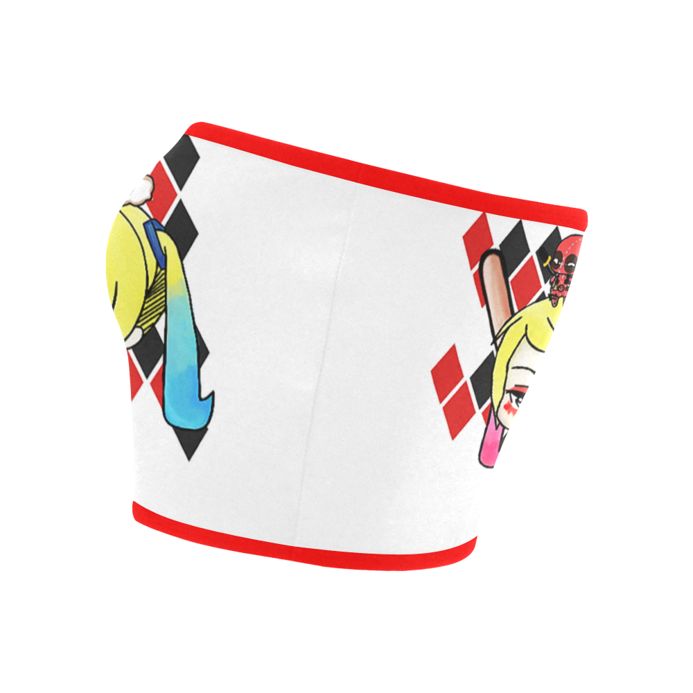 HARLEY Quinn and Deadpool Bandeau Top