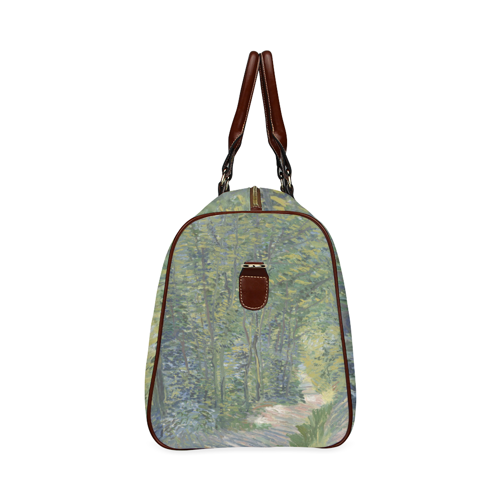 Vincent van Gogh Path in the Woods Waterproof Travel Bag/Large (Model 1639)