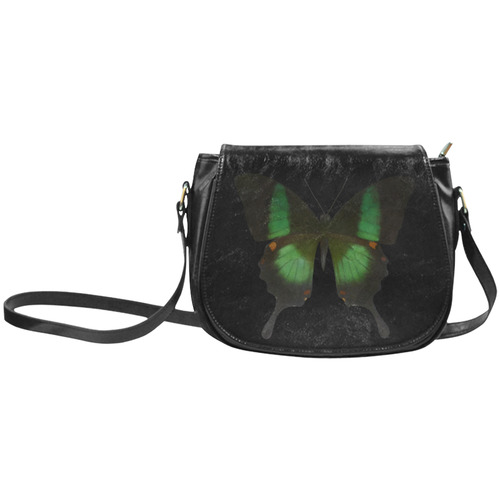 Papilio archturus butterfly painting Classic Saddle Bag/Large (Model 1648)