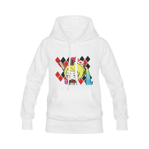 Harley Quinn and deadpool Men's Classic Hoodies (Model H10)