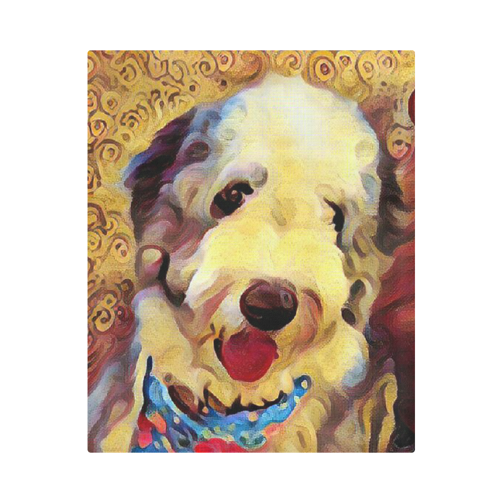 colorworks puppy luv Duvet Cover 86"x70" ( All-over-print)