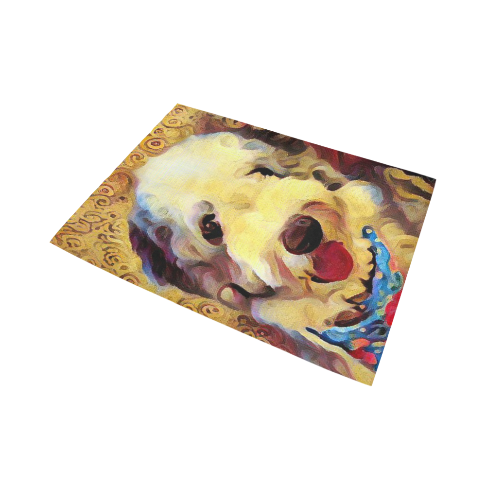 colorworks puppy luv Area Rug7'x5'