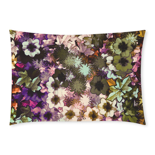 My Secret Garden #3 Night - Jera Nour Custom Rectangle Pillow Case 20x30 (One Side)