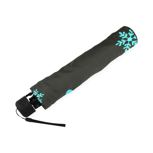 xmas owls_umbrella Foldable Umbrella (Model U01)