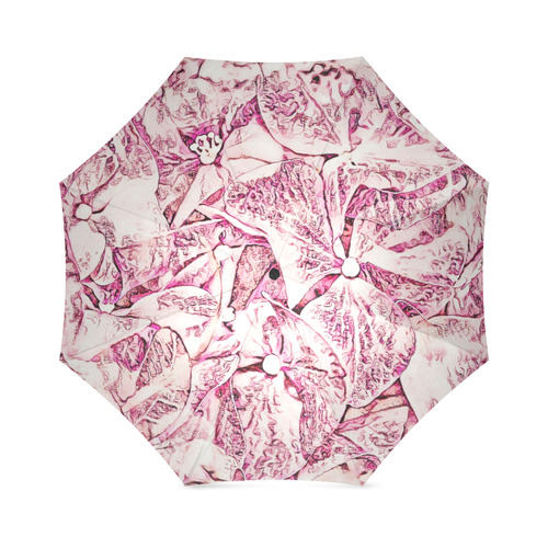 Floral ArtStudio Amazing Flowers A Foldable Umbrella (Model U01)