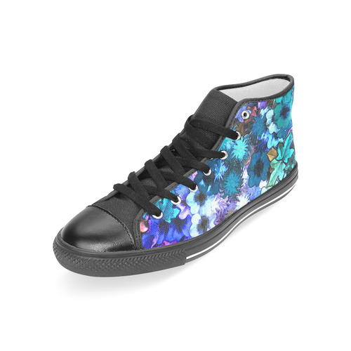 My Secret Garden #3 Day - Jera Nour Women's Classic High Top Canvas Shoes (Model 017)