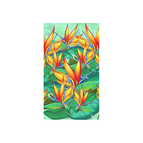 Bird of Paradise Flower Exotic Nature Custom Towel 16"x28"