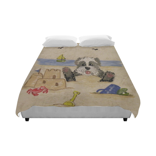 Beach sheepie 2 Duvet Cover 86"x70" ( All-over-print)