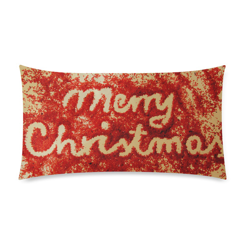 Christmas Custom Rectangle Pillow Case 20"x36" (one side)