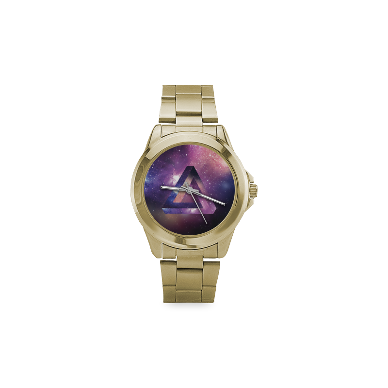 Trendy Purple Space Design Custom Gilt Watch(Model 101)