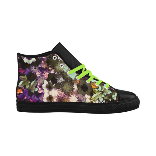 My Secret Garden #3 Night - Jera Nour Aquila High Top Microfiber Leather Women's Shoes (Model 032)