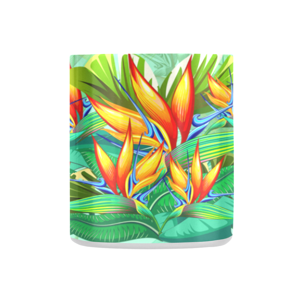 Bird of Paradise Flower Exotic Nature Classic Insulated Mug(10.3OZ)