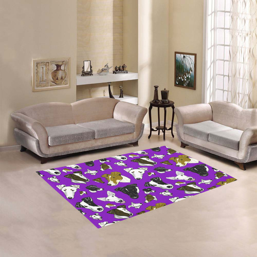 sft purple Area Rug 5'3''x4'