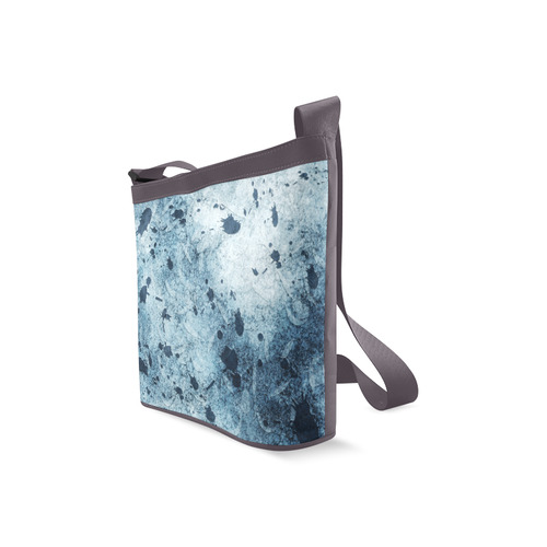 Water Blue Splatter Crossbody Bags (Model 1613)