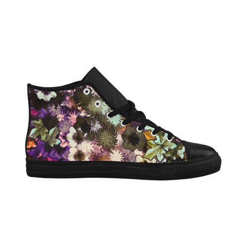 My Secret Garden #3 Night - Jera Nour Aquila High Top Microfiber Leather Women's Shoes (Model 032)