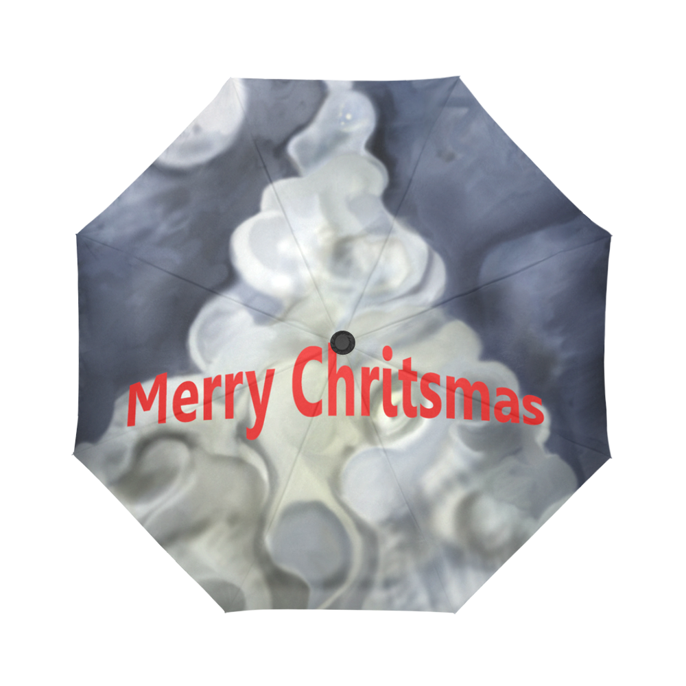 Merry Christmas Auto-Foldable Umbrella (Model U04)