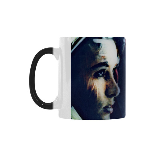 cosmonaut taza Custom Morphing Mug