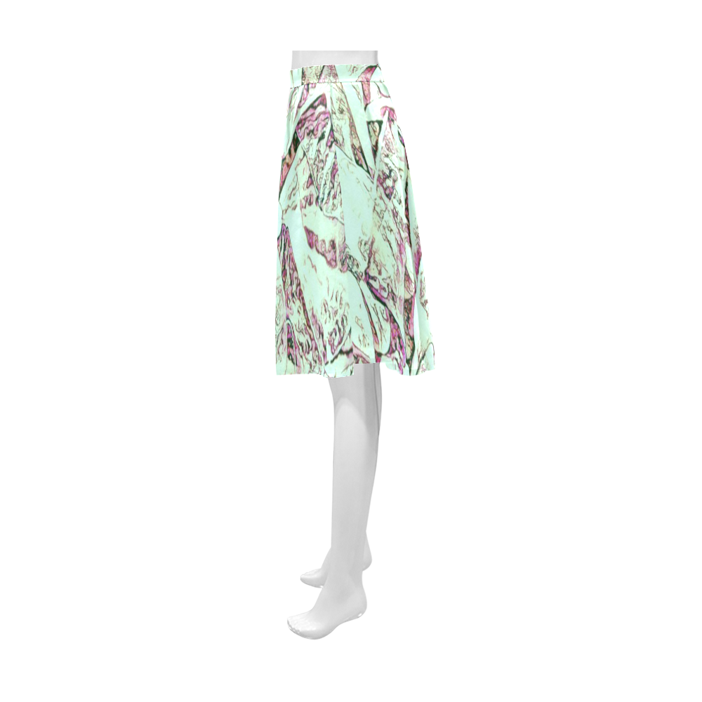 Floral ArtStudio Amazing Flowers B Athena Women's Short Skirt (Model D15)