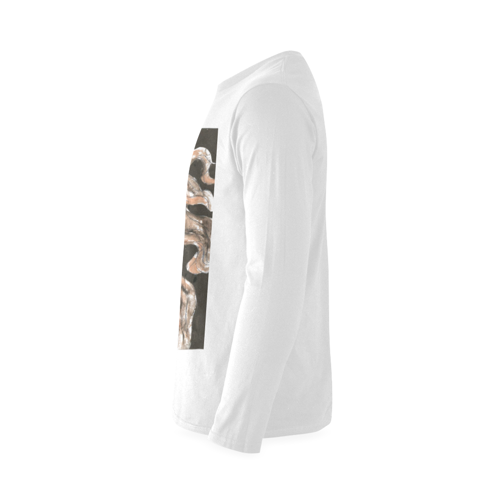 venus apocalipsis shirt Sunny Men's T-shirt (long-sleeve) (Model T08)