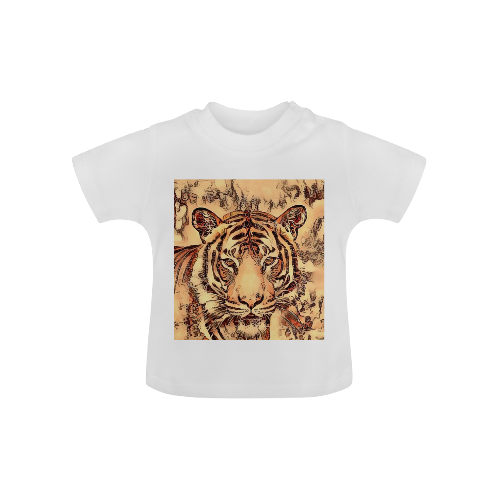 Animal ArtStudio- amazing Tiger Baby Classic T-Shirt (Model T30)