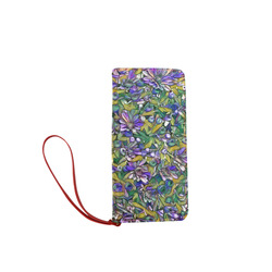 lovely floral 31C Women's Clutch Wallet (Model 1637)