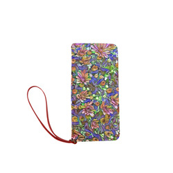 lovely floral 31B Women's Clutch Wallet (Model 1637)